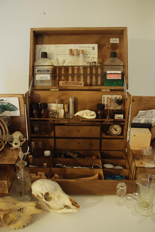 Cabinet De Curiosité – Objet Médical Vintage – Ancien Instrument Ou Matériel D'occasion